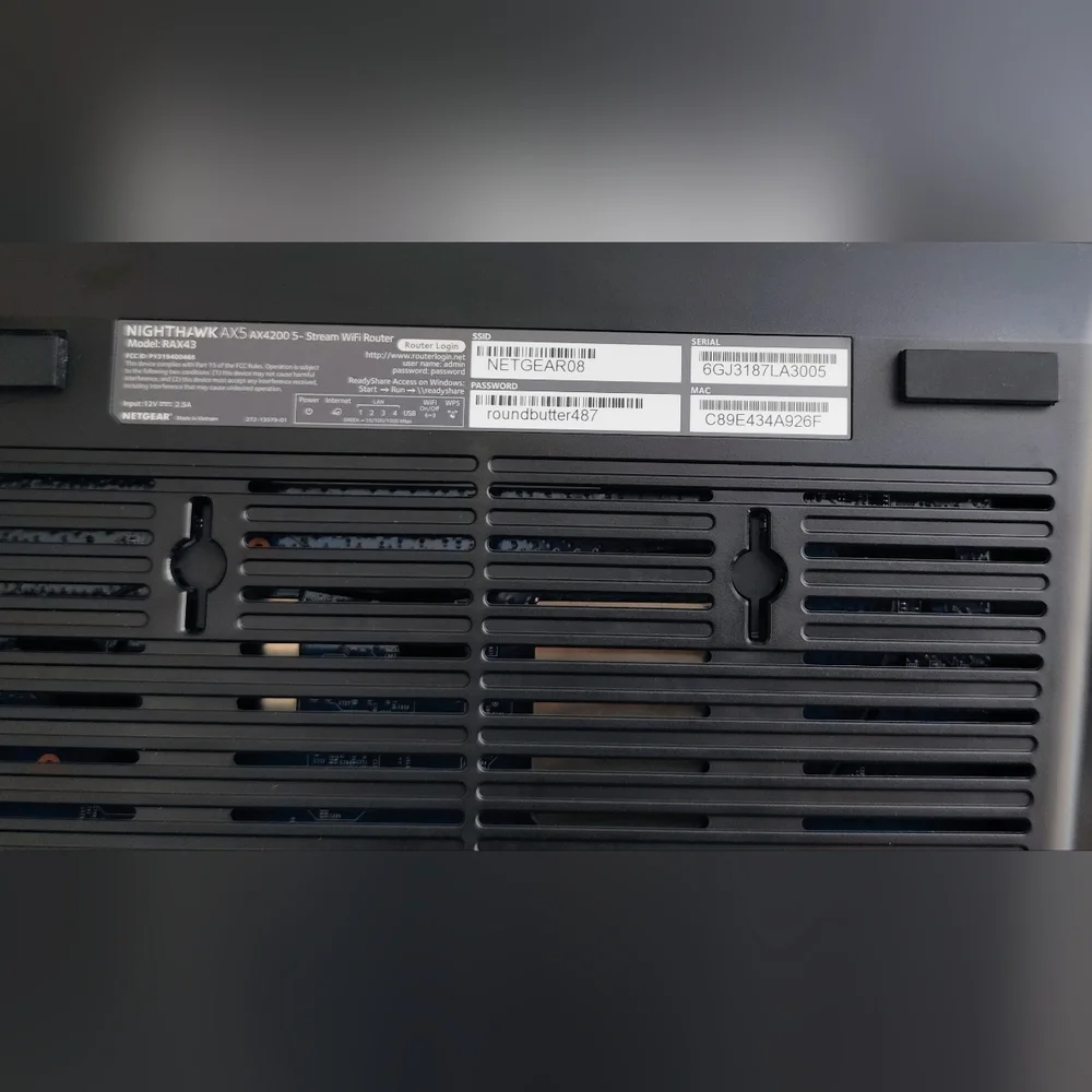 NETGEAR (AX4200) NightHawk WiFi-6 Router - Picture 12 of 12